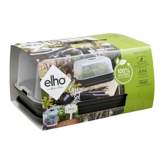 green basics anzuchtset m living schwarz